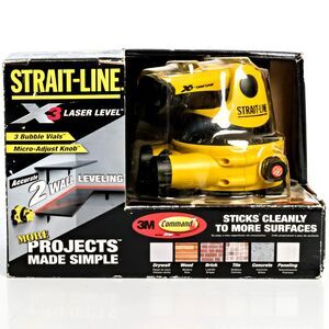 STRAIT-LINE X3 360 ROTATING & TILTING HEAD LASER LEVEL 6041103 *BRAND NEW*